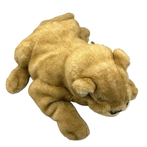 FOLKMANIS LION CUB HAND PUPPET PLUSH TOY VINTAGE COLLECTIBLE NEW WITH TAGS - Picture 6 of 11